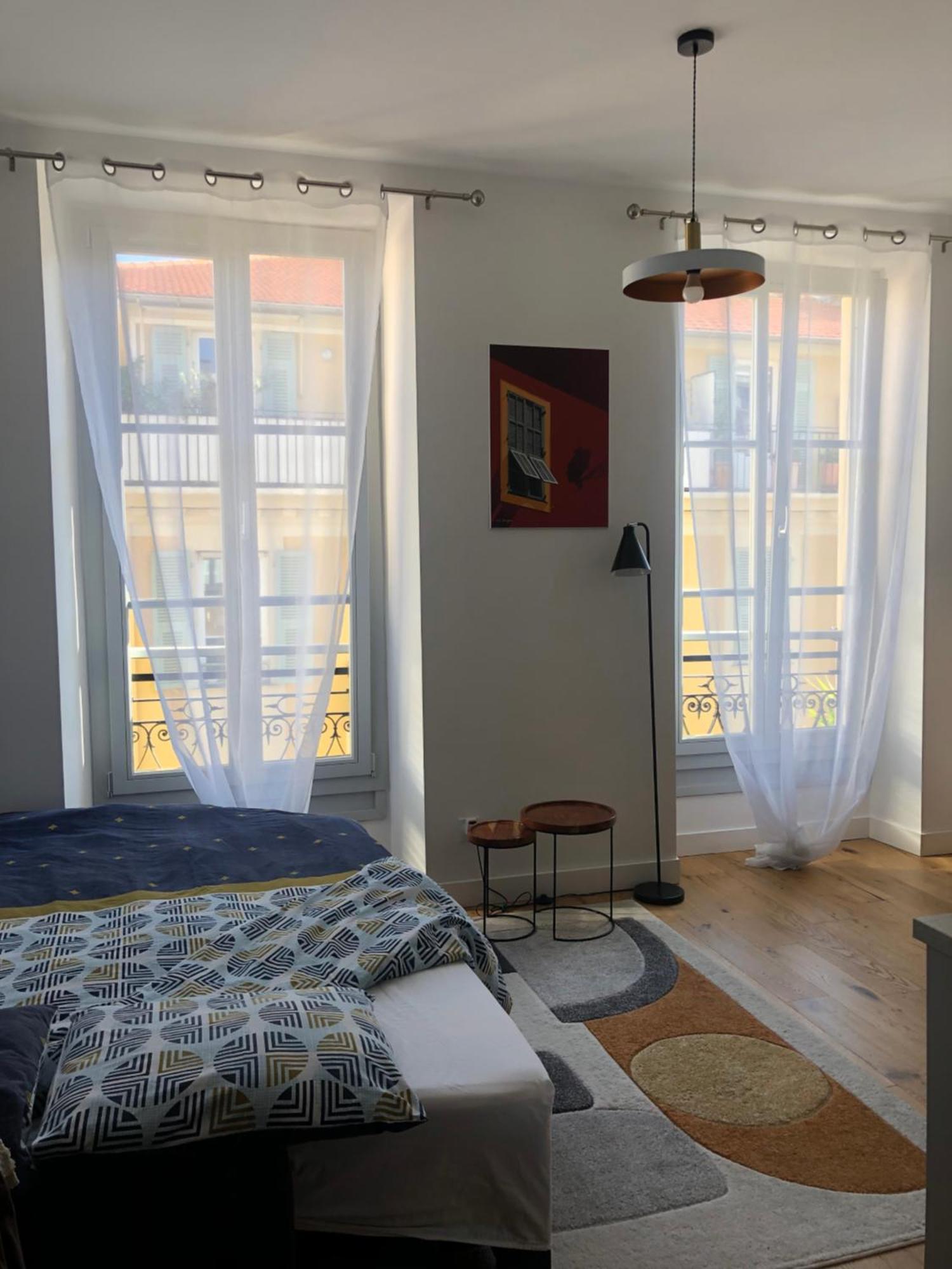 Charmant Palais Riviera Climatise Vieux نيس المظهر الخارجي الصورة
